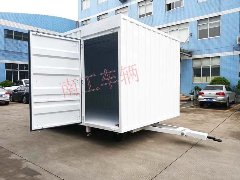 3吨箱式Milan.com无动力全挂车