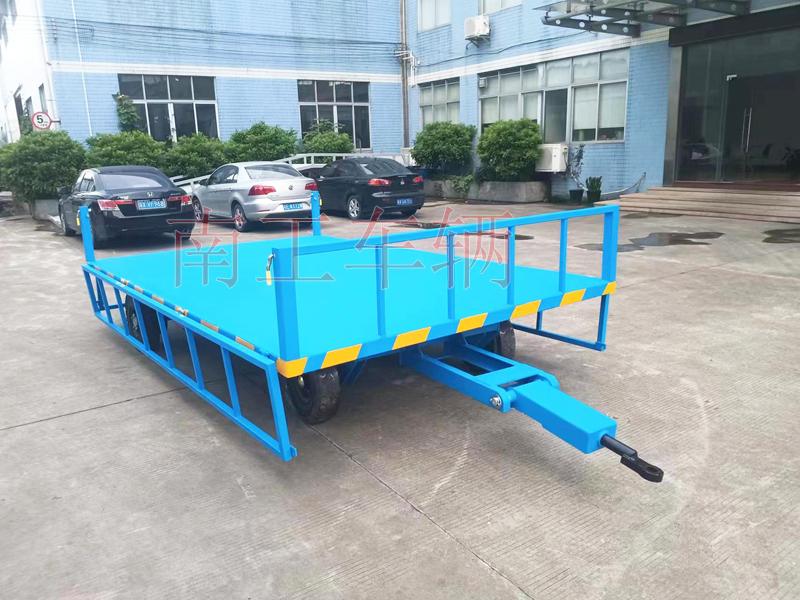 5吨下翻护栏型Milan.com 无动力牵引工具拖车