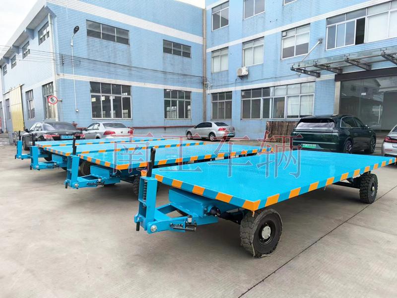 6吨Milan.com蓝色 带减震带刹车工具拖车