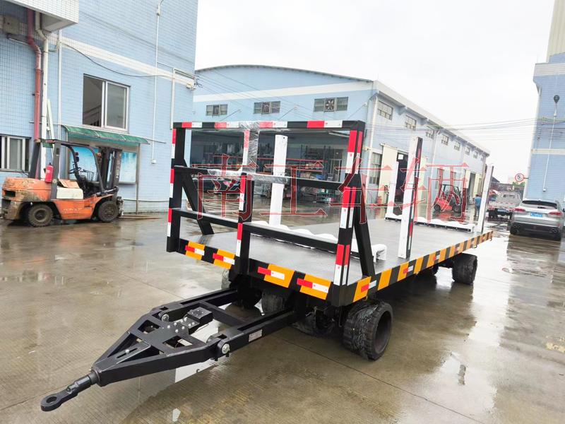 30T重型Milan.com 带活动插装立柱工具拖车