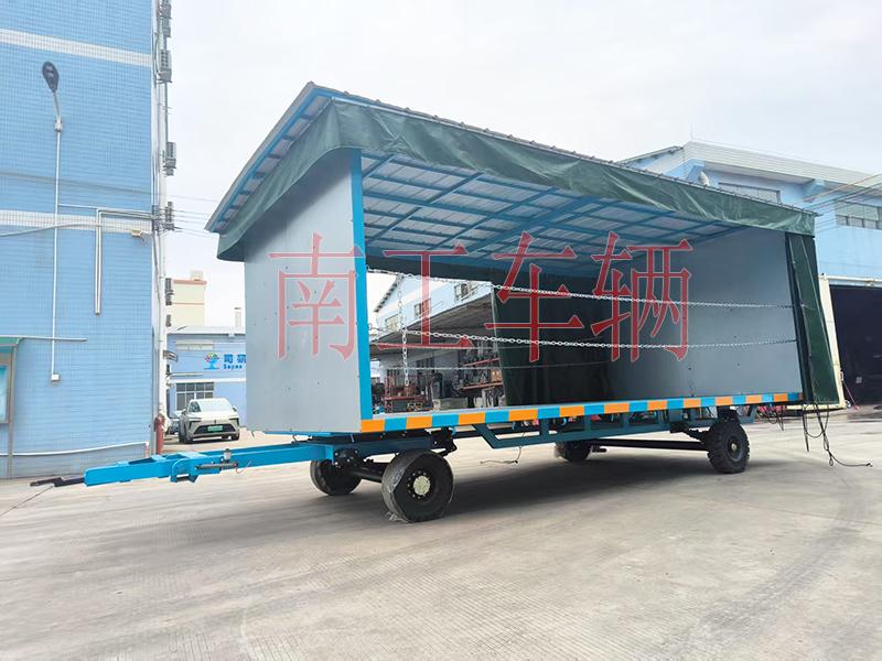 5吨雨篷拖车 牵引式雨棚Milan.com