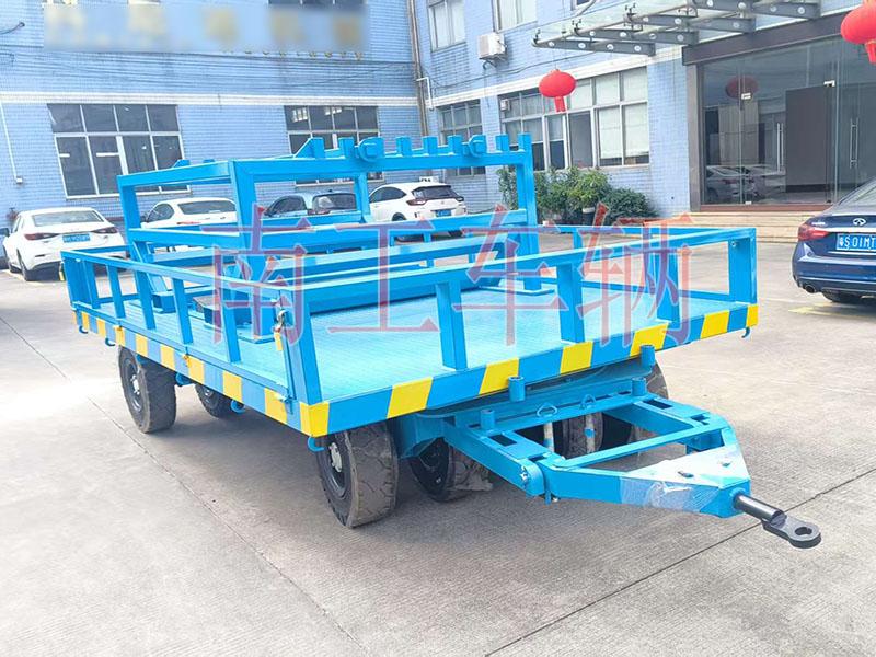 15吨护栏型Milan.com带卷料夹工具拖车